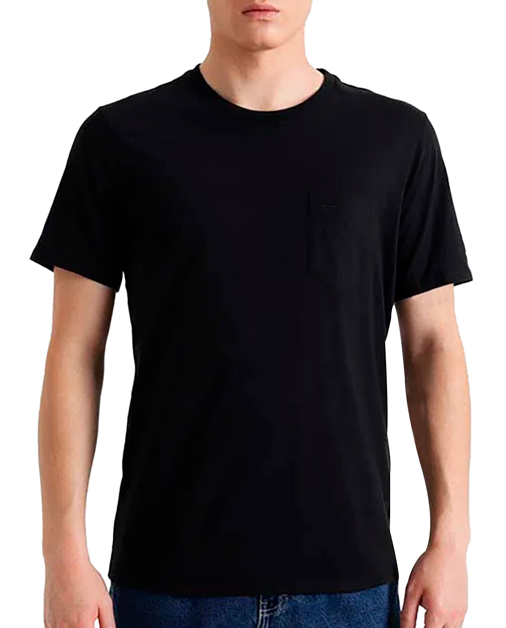 LOSAN - Camiseta negra C01 1E00AA Hombre