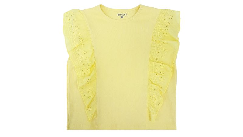 Blusa amarilla para online niña