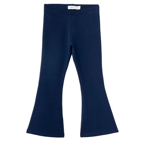 Pantalón azul sólido para niña