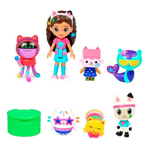 Gabby'S Dollhouse Set Figuras Lujo Ed Fiesta