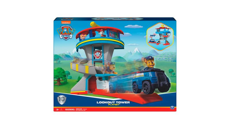 Playset Paw Patrol Paw Patrol Set De Juego Torre De Vigilancia Sonidos PAW  PATROL