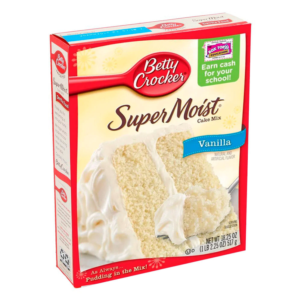 Betty Crocker Super Moist Cake Mix French Vanilla