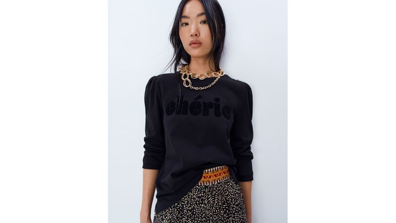 Sfera camisetas outlet mujer manga larga