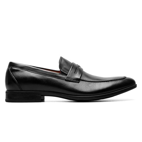 Zapato de vestir Florsheim Zaffiro Moc Toe Penny negro para hombre