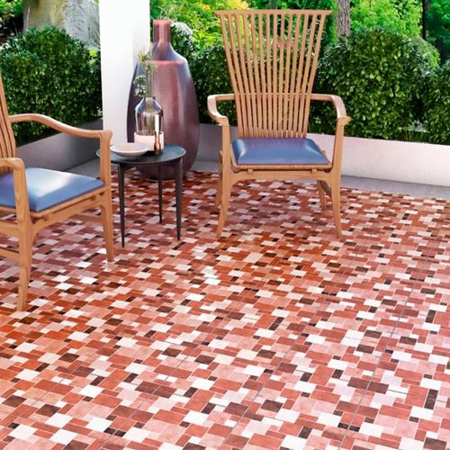 Cerámica para exteriores 31.6x31.6 812 marron gra  m²