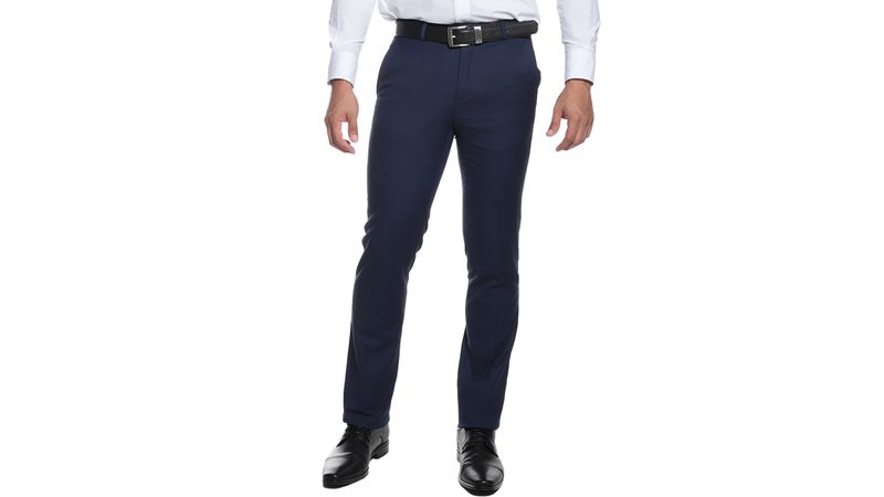 Pantalón Formal Hombre Slim Fit