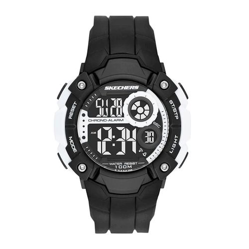 Reloj Skechers digital plástico negro para hombre