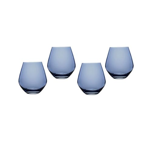 Set de 6 Vasos en Vidrio Grabado Diamante – KWdeColombia