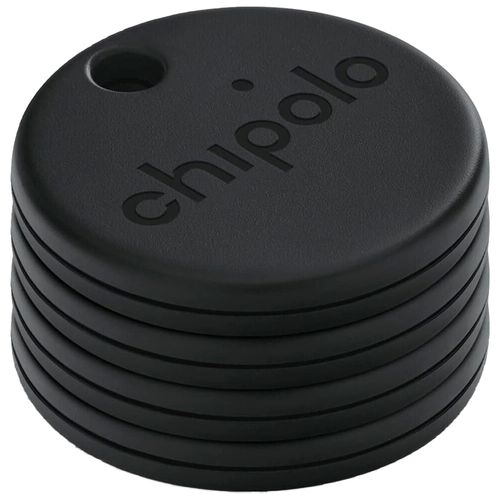 Localizador de un punto para Apple negro - paquete de 4