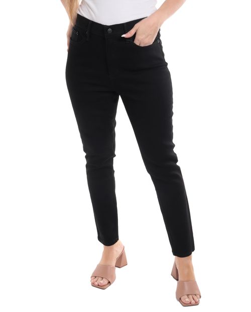 Jeans Calvin Klein skinny negro de cintura alta para mujer