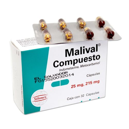Malival compuesto x 32 capsulas