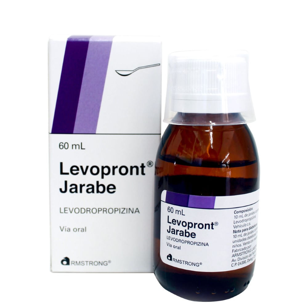 Levopront jarabe frasco x 60ml