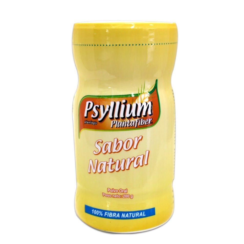 Psyllium plantago natural frasco x 200 gramos Siman El Salvador
