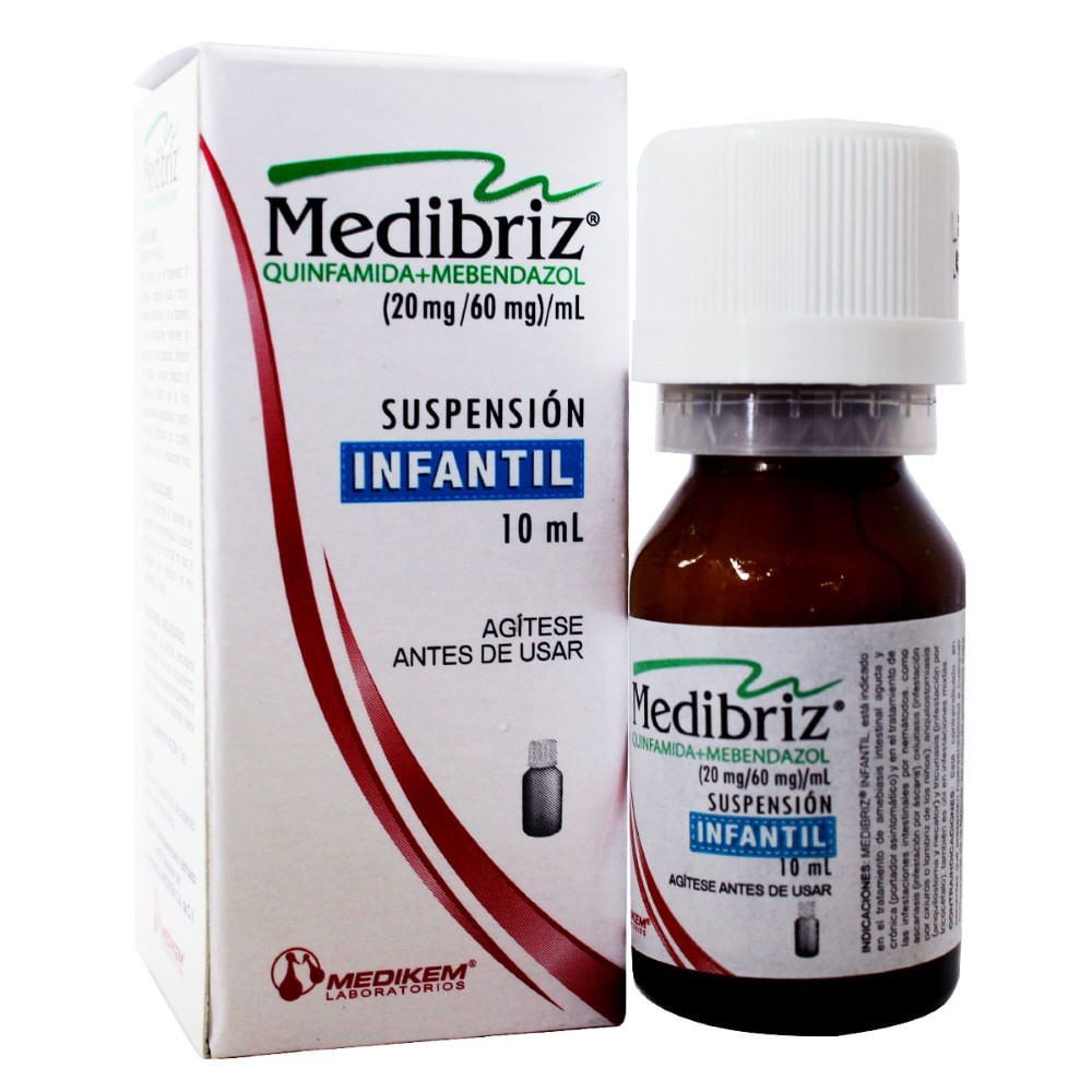Medibriz infantil 20mg/60mg frasco x 10ml