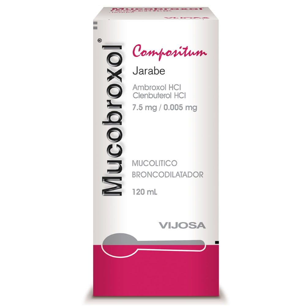 Mucobroxol compuesto jarabe 120ml - Siman El Salvador