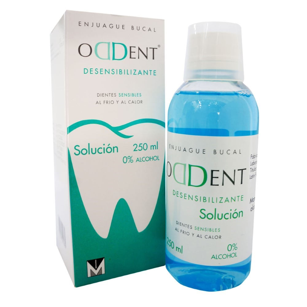 Oddent desensibilizante enjuague frasco x 250ml - Siman El Salvador