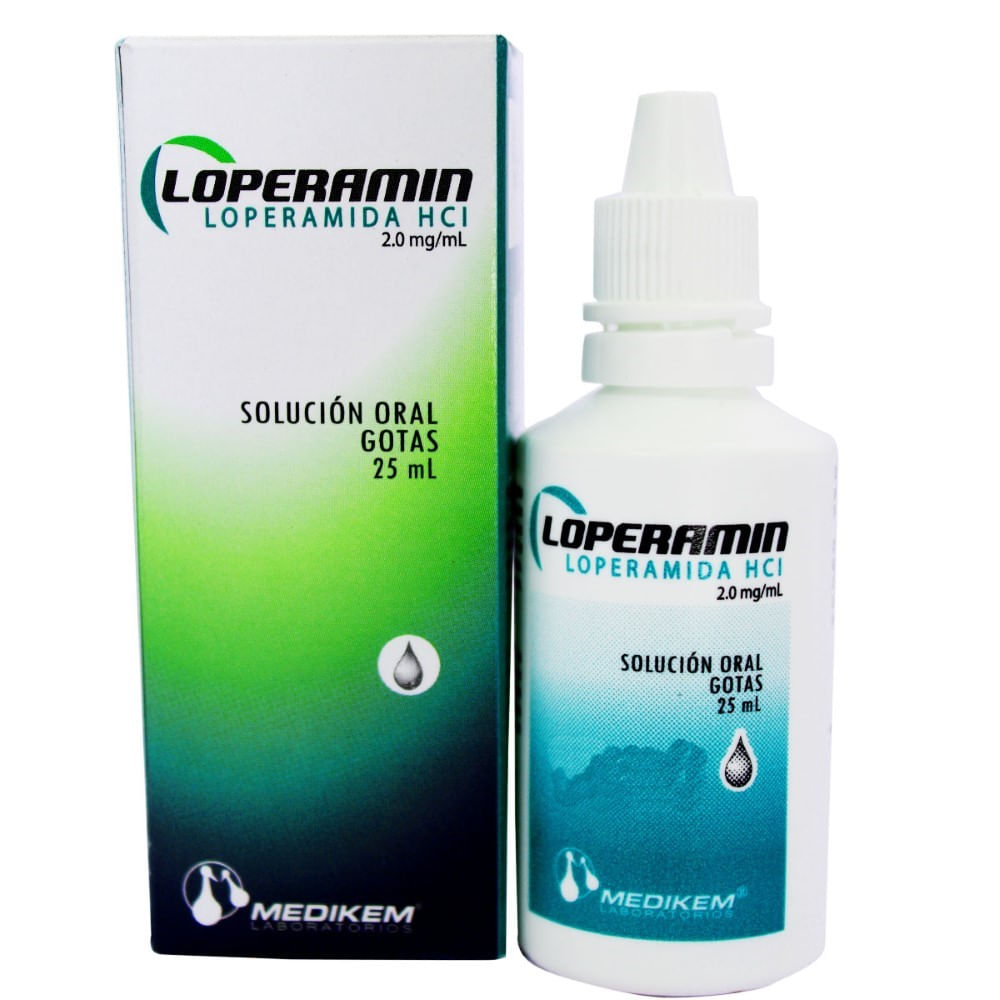 Loperamin 2mg gotas orales x 25ml - Siman El Salvador