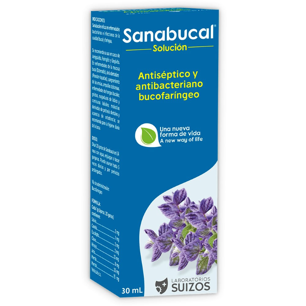 Sanabucal solucion oral frasco 30ml