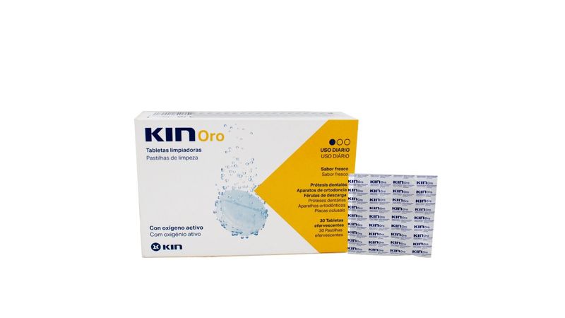 KIN ORO TABLETAS LIMPIADORAS 30 u