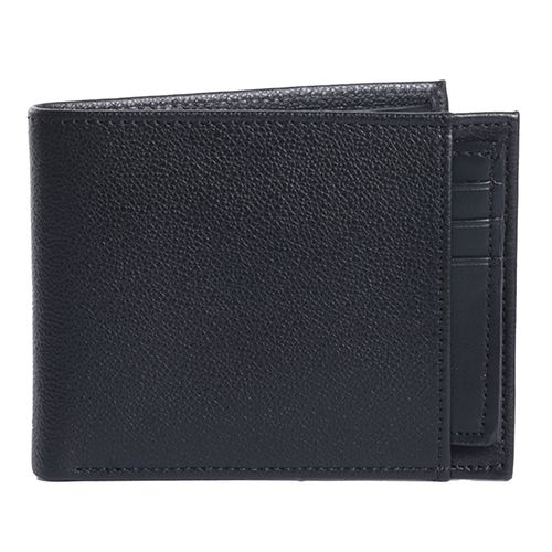 Billetera bifold Manhattan negro para hombre