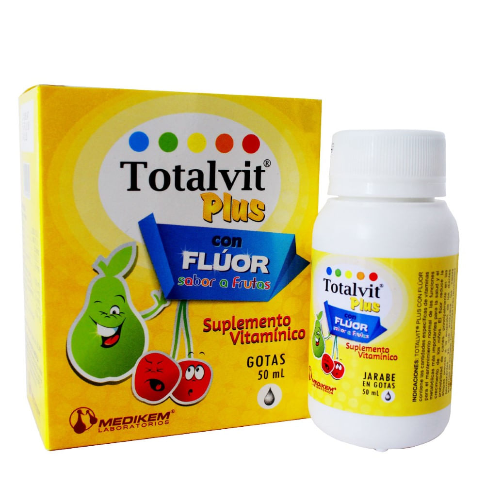 Totalvit plus gotas frasco x 50ml - Siman El Salvador
