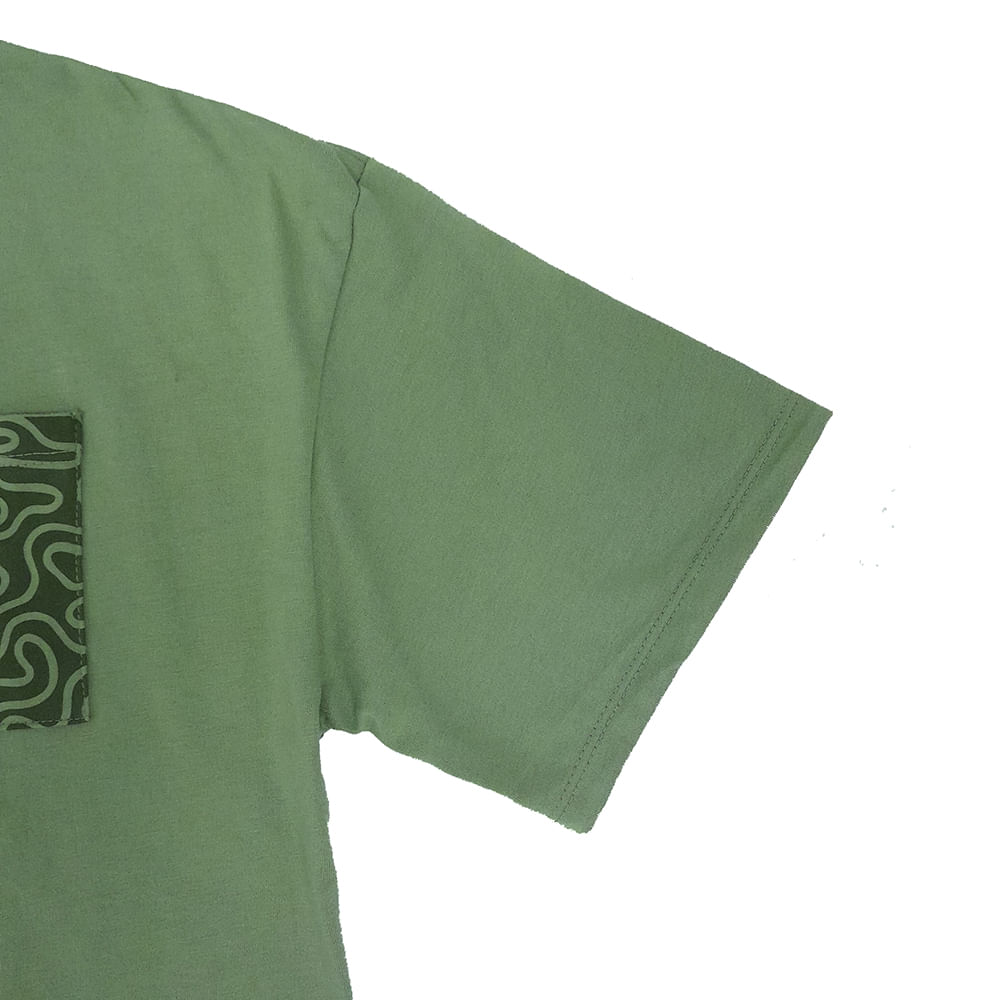 Camiseta a la base niño - Verde lima — Indiewears