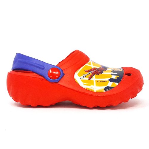 Zueco casual Disney color rojo para niño bebé