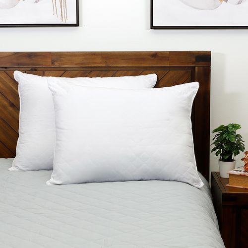 Set de dos almohadas enguatadas suaves