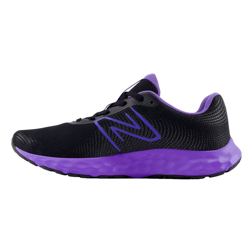 Calzado deportivo New Balance 420 negro morado para dama