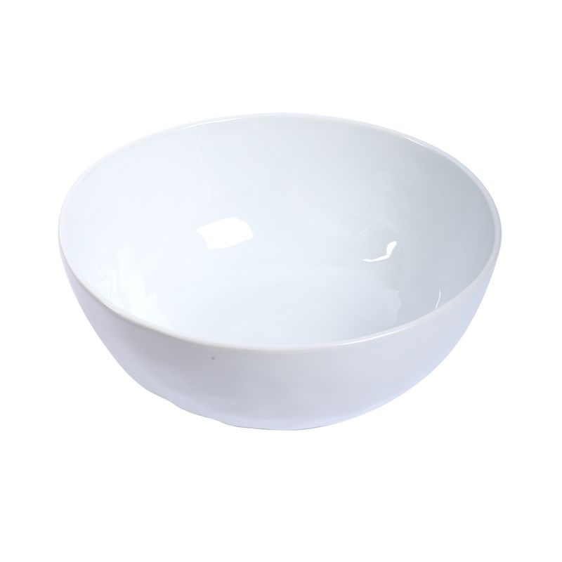 Plato sopero blanco de ceramica 22 cm