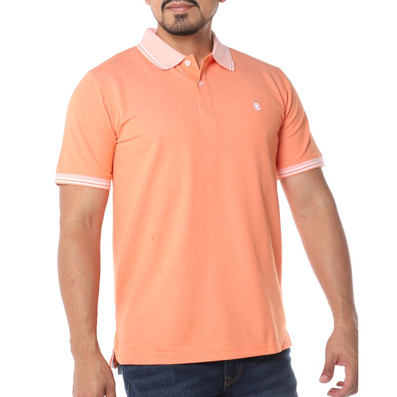 Camisa store polo anaranjada