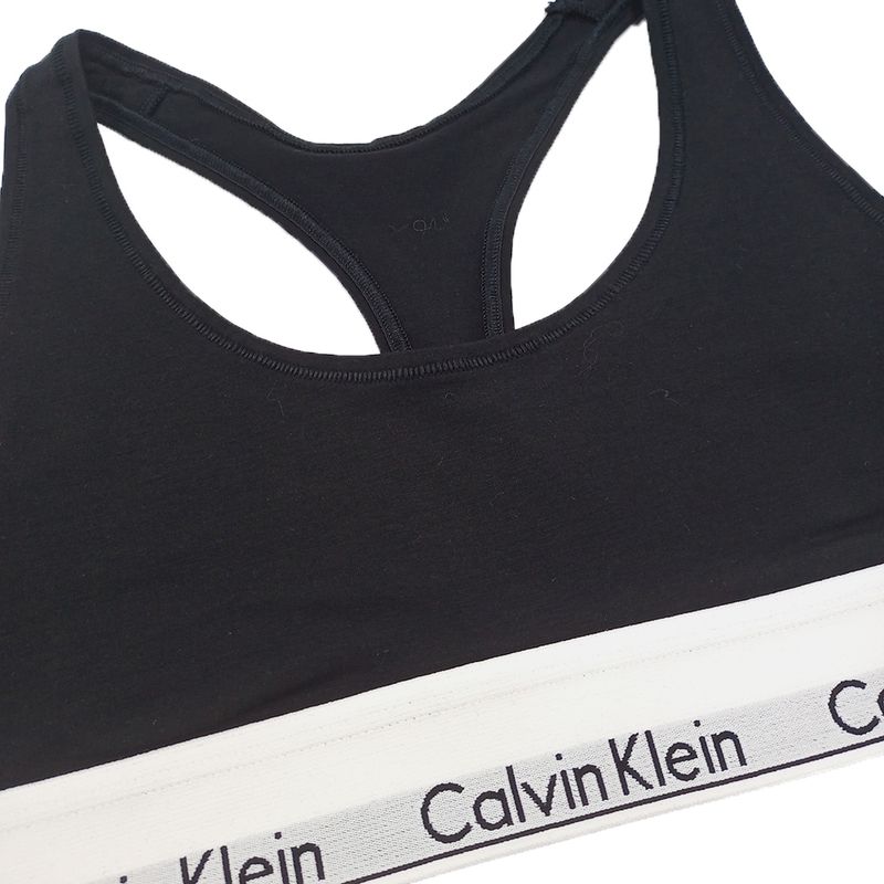 Brasier Calvin Klein color negro para dama