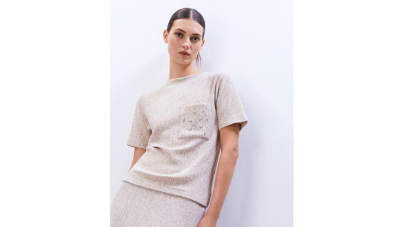 Sfera camisetas basicas discount mujer