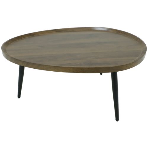 Mesa de centro ovalada