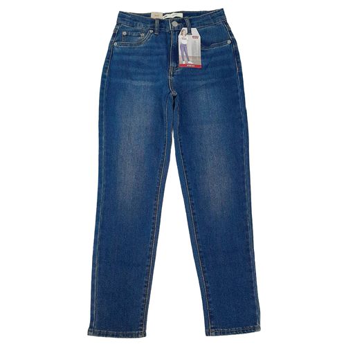 Jeans azul lavado para niña