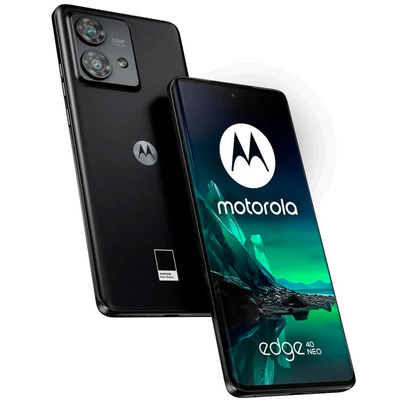 Celular edge 40 neo 8gb ram - 256gb rom negro - Siman Costa Rica