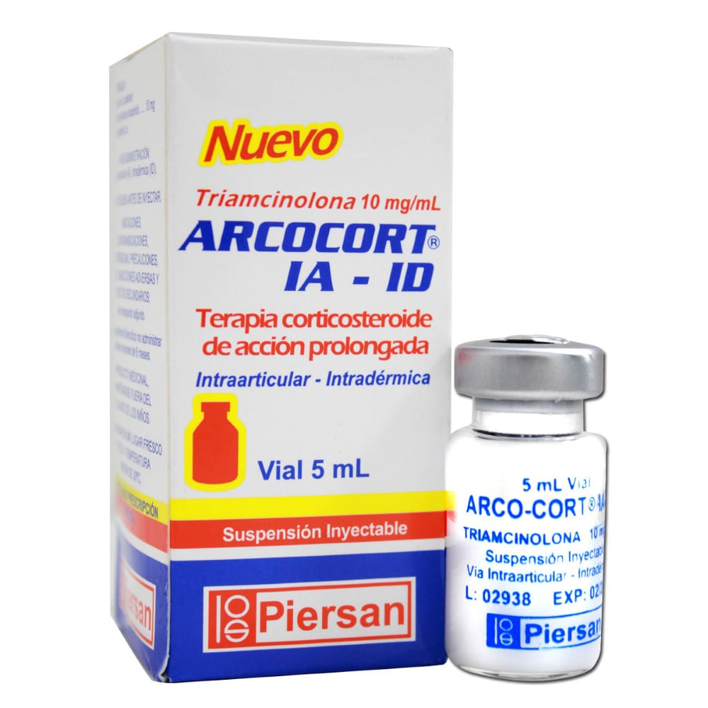 Arco cort 10mg ia-id x 1 vial 5ml - Siman El Salvador