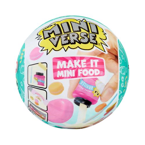 Mga's miniverse- make it mini foods: café empaque sorpresa
