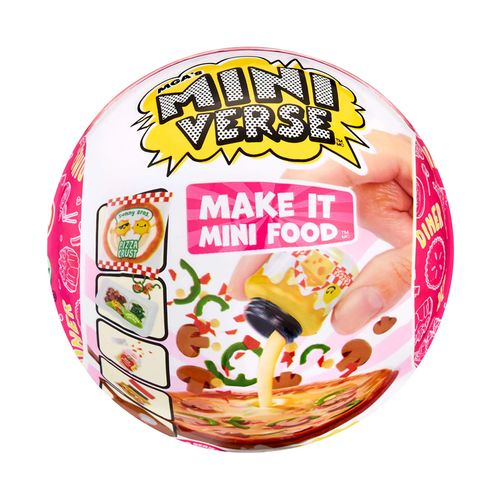 El miniverso de Mga: hazlo mini alimentos: diner empaque sorpresa