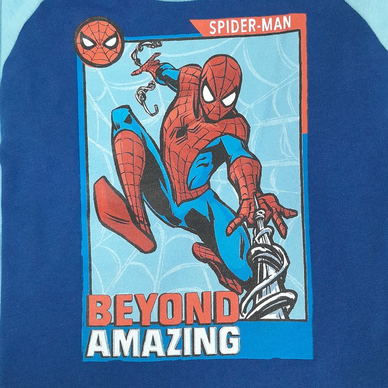 Pijama Spider-Man para niño, Azul / Patchwork
