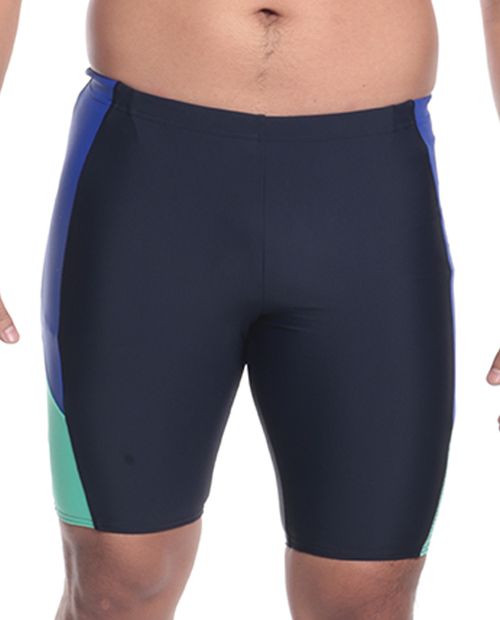 Calzoneta de natación deportiva navy estampada Speedo para hombre