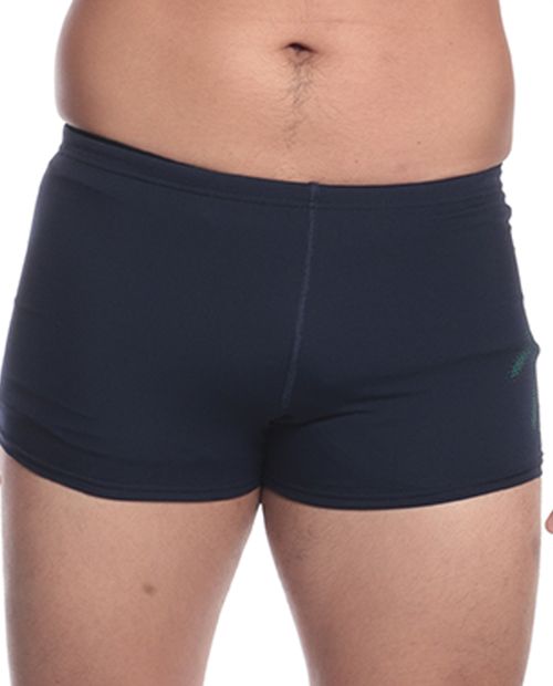 Calzoneta corta de natación deportiva navy estampada Speedo para hombre