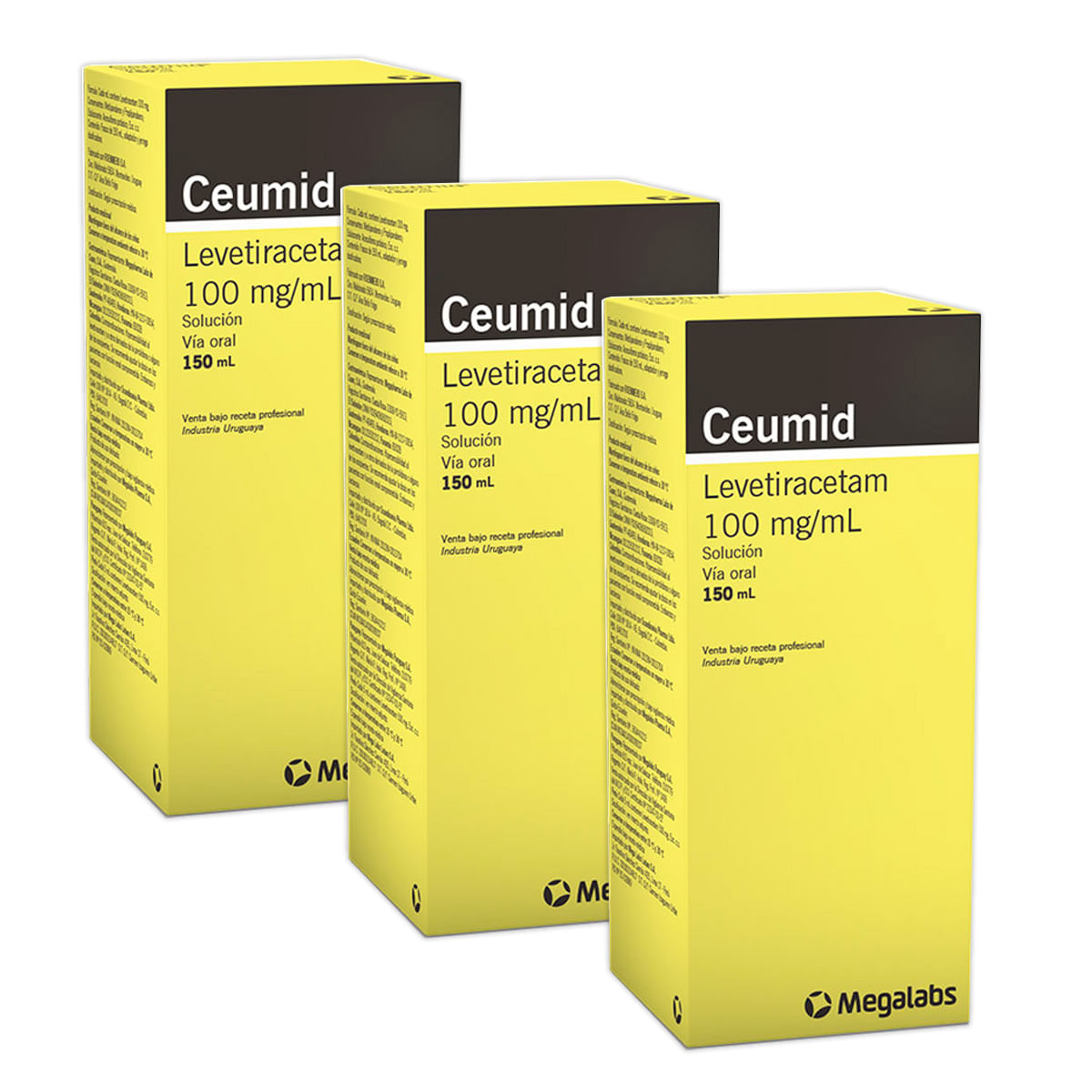 Ceumid solucion 100mg frasco x 150 ml tripack - Siman El Salvador