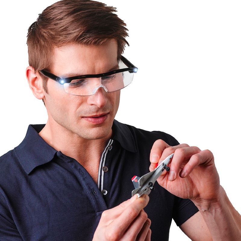 Gafas de aumento con luz hotsell