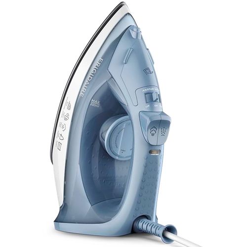Plancha de vapor suela antiadherente azul 1200w