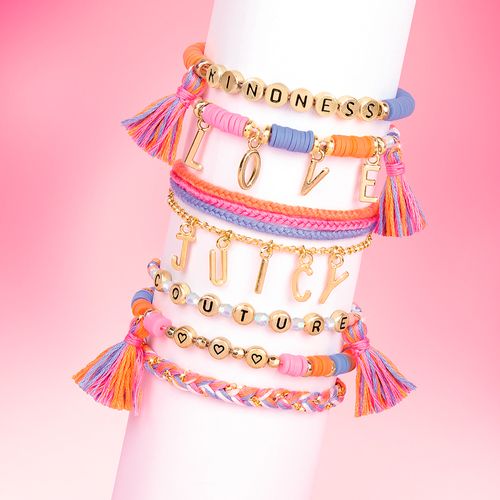 Juicy Couture Pulseras Letras de Amor