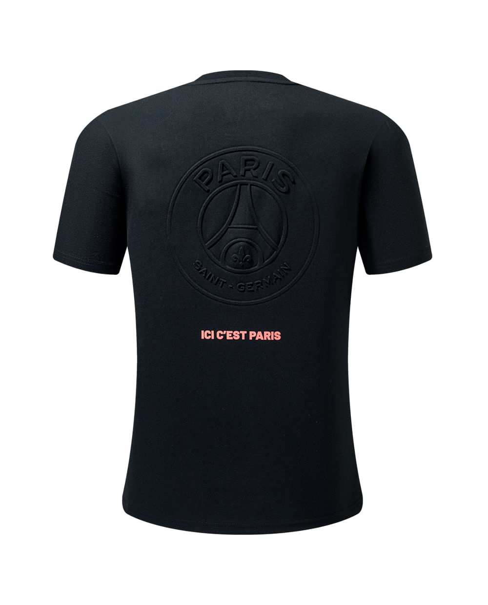 Camiseta negra paris online saint germain