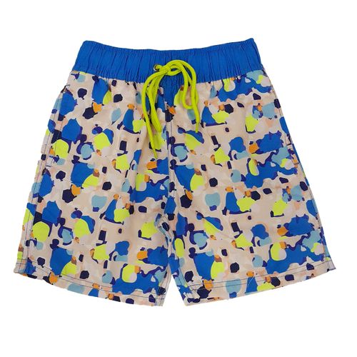 Calzoneta multicolor con estampado para niño