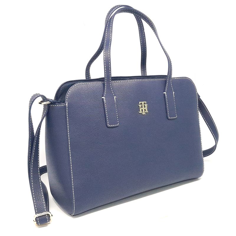 Cartera azul tommy online hilfiger