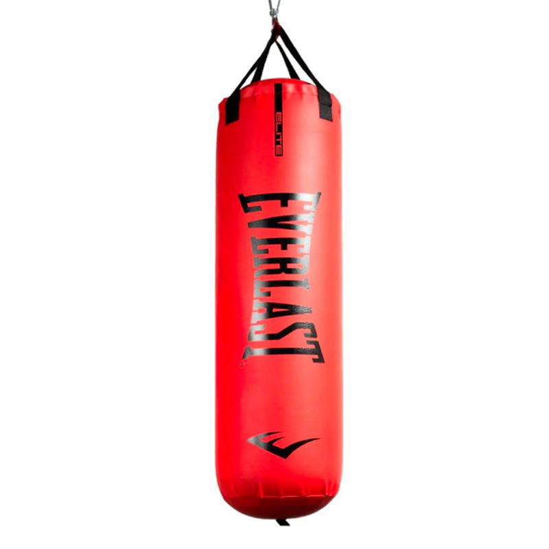 Saco boxeo Everlast elite 2 100lb red 33.02x101.6 cm